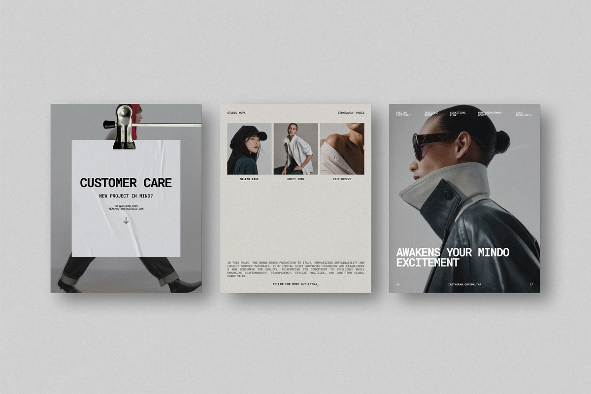 ZENO | Instagram Post Bundle, a Social Media Template by The Aesthetic Studio (Photo 8 of 10)