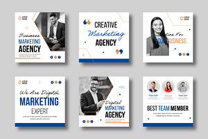 Digital Marketing Social Media Post, a Social Media Template by MightyDesign