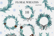 Winter Animal Watercolor Clipart Set, an Animal Illustration by DiashaArt (Thumbnail 9 of 22)