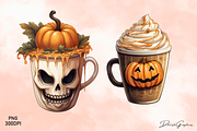 Halloween Coffee Cup Clipart Png, an Object Illustration by danishgraphics (Thumbnail 6 of 7)