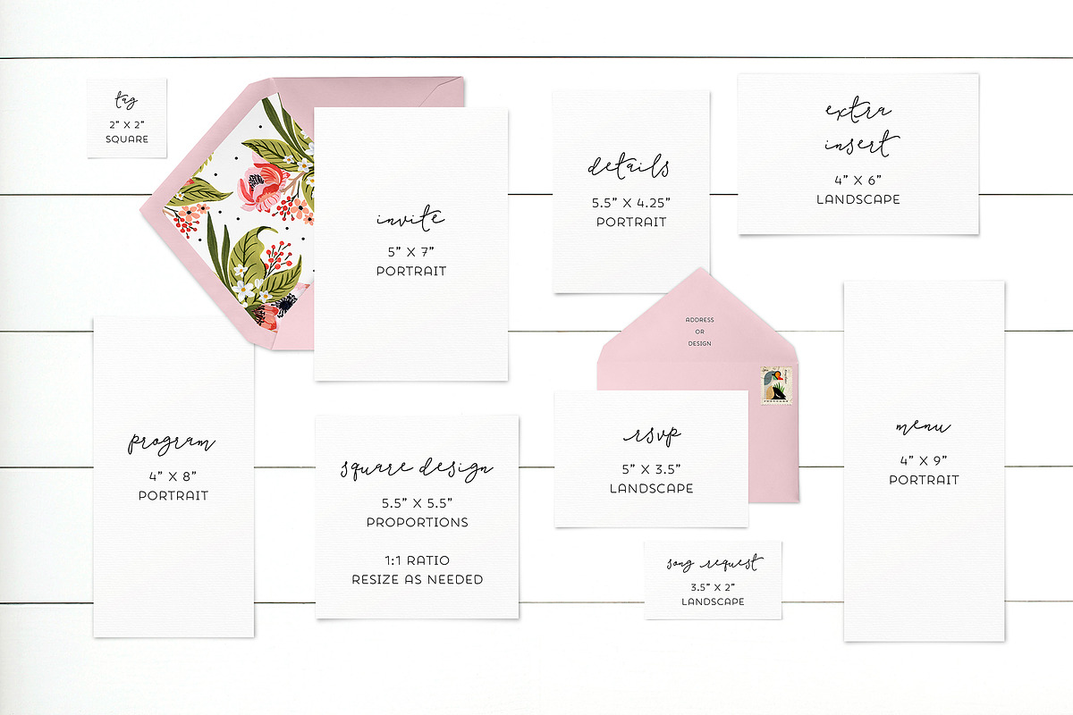 Flatlay Stationery Mockup Creator, a Product Mockup by ILLONA GRAPHICS (Photo 6 of 8)