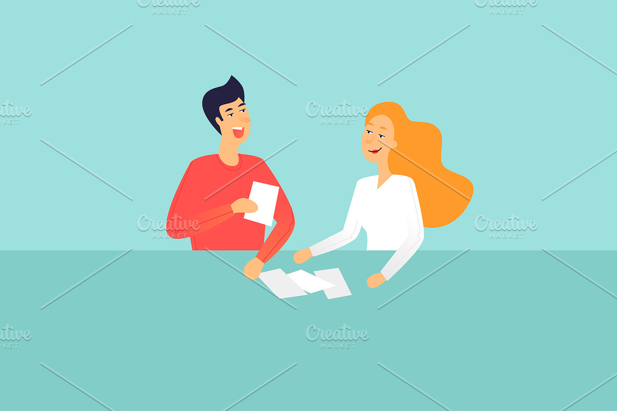 Office life, a Person Illustration by Podis (Photo 4 of 10)