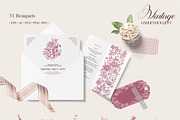 Vintage Garden Bouquet, a Pattern Graphic by Collection by VY (Thumbnail 2 of 10)