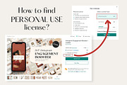 Instagram Engagement Booster | CANVA, a Social Media Template by Lyrata Studio (Thumbnail 2 of 21)