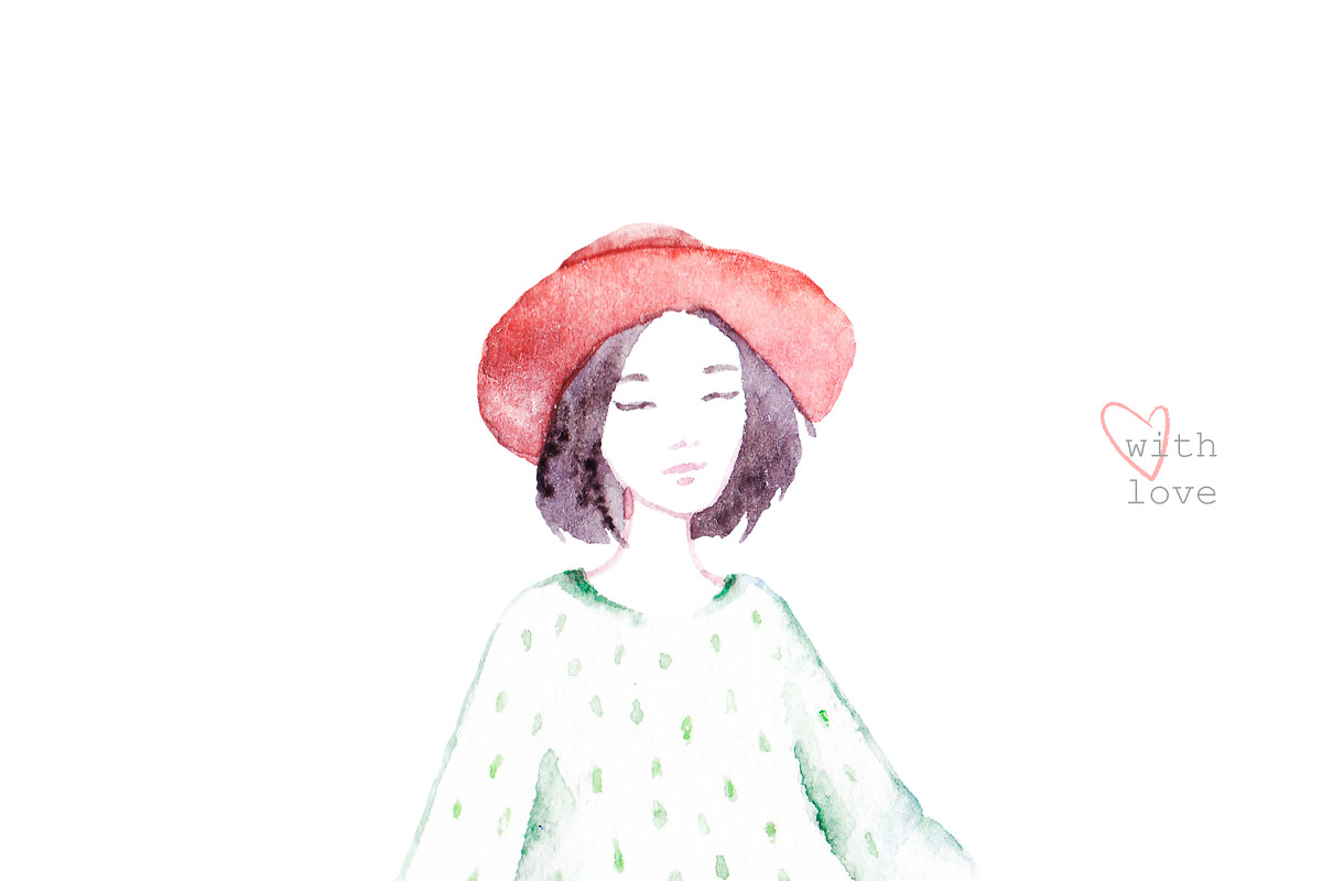 Beautiful girls, an Illustration by Knysh Ksenya (Photo 6 of 7)