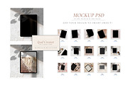 iPad mockup creator+ BONUS, a Pens & Pencil Mockup by Una Matison (Thumbnail 3 of 12)