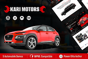 KariMotors CarRepair Wordpress Theme, a WordPress Template by ThemesRain (Thumbnail 1 of 3)