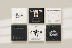 Fitness Coach Template - Canva