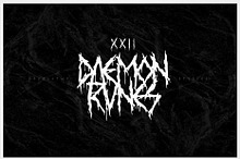 XXII Daemon Runes