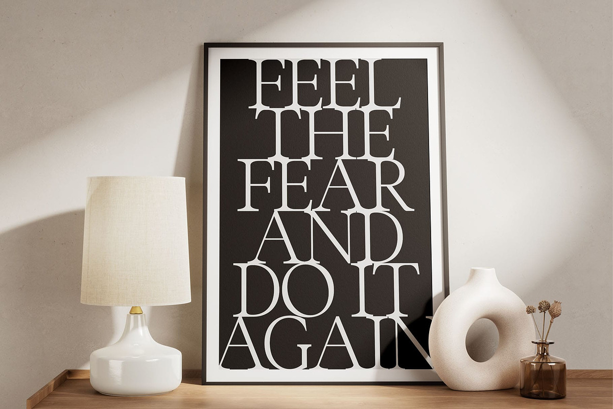 CS Rollent – Classic Serif Font, a Serif Font by Craft Supply Co. (Photo 4 of 8)