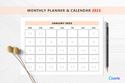 Monthly Planner/Calendar Templates, a Stationery Template by Design Zone (Thumbnail 1 of 3)