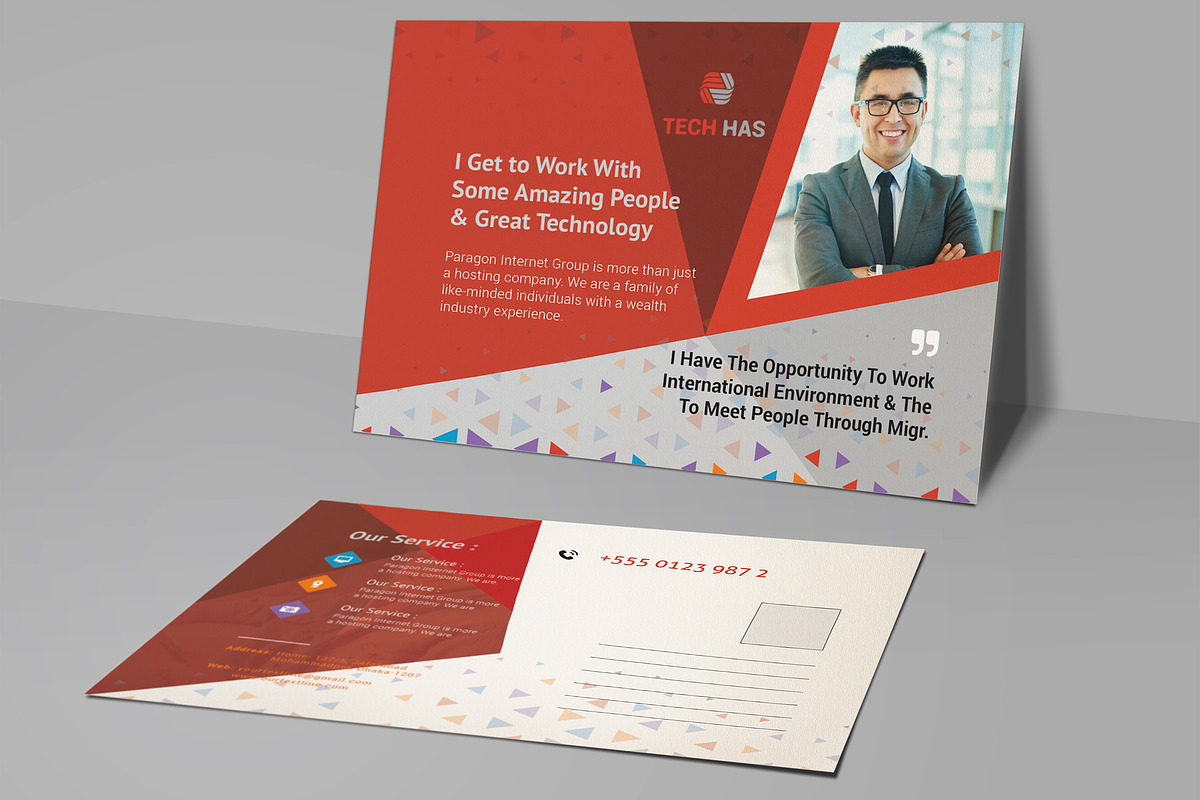 Post Card, a Card Template by ZAAS (Photo 2 of 5)
