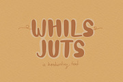 While just font, a Handwritten Font by JJuta (Thumbnail 1 of 7)