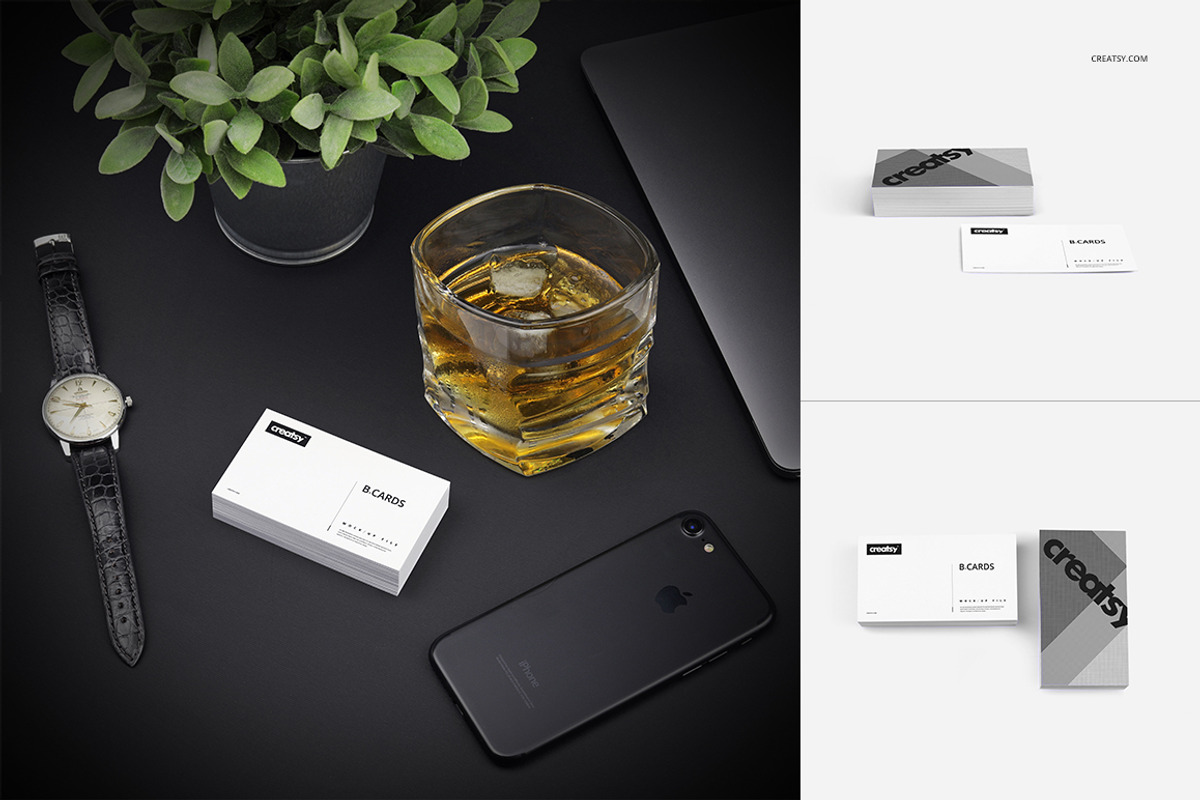 Business Cards Mockup Set, a Print Template by creatsy4 (Photo 5 of 11)