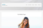 Axon, a WordPress Template by DesignOrbital (Thumbnail 3 of 5)