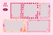 Wings of Romance Watercolor, a Seasonal Illustration by CreativeValuation (Thumbnail 5 of 11)
