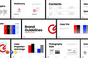 Brand Guidelines - Bundle 3 in 1, a Presentation Template by Creatorism (Thumbnail 1 of 13)