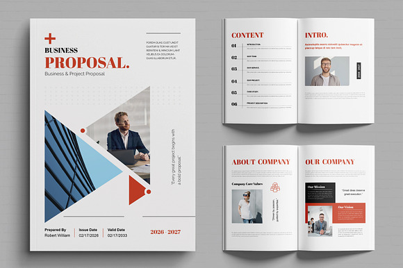 Project Proposal Design Layout preview 7