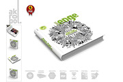 4 Book Mock Up-01, a Print Template by akropol (Thumbnail 1 of 4)