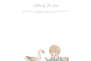 Watercolor Back To School Clipart, an Education Illustration by Pati Paints (Thumbnail 5 of 12)