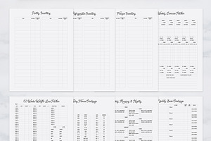 Fully Editable Health Journal