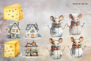 Winter Mouse Whimsy, an Animal Illustration by Dazzling Art Boutique (Thumbnail 4 of 12)