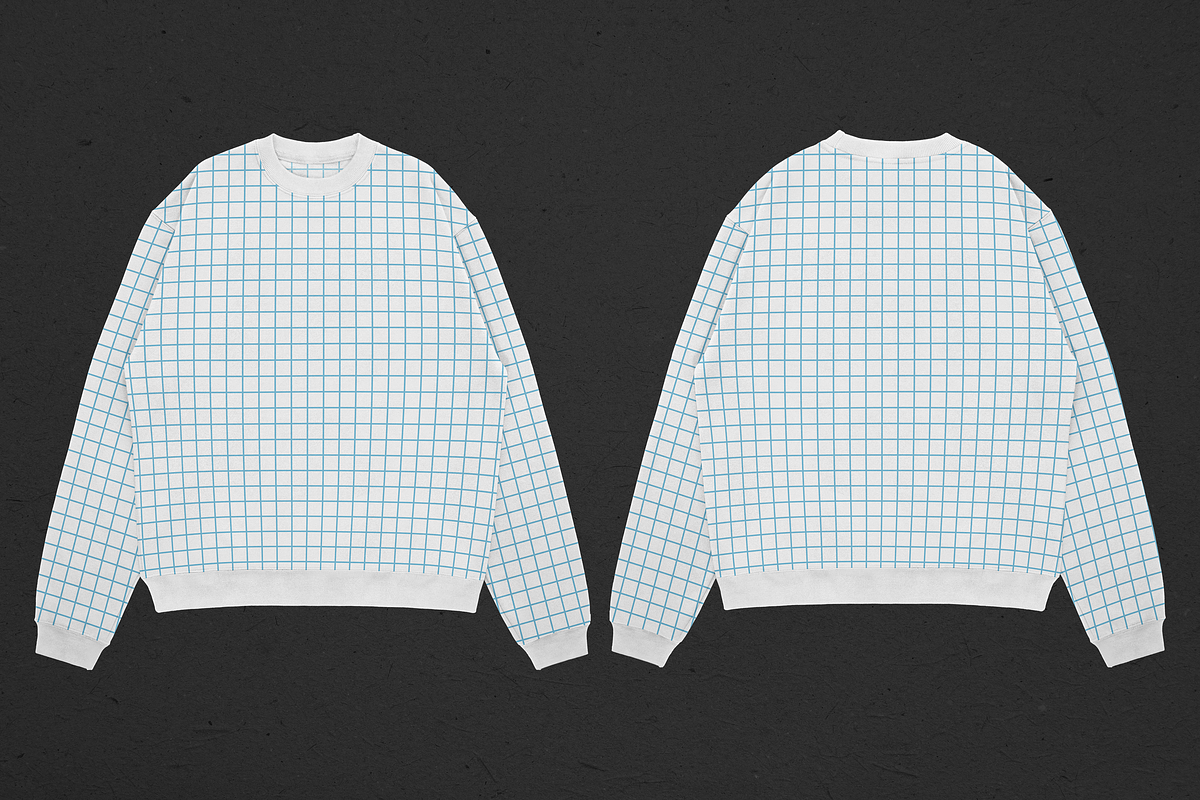 Realistic Boxy Crewneck Mockup, a Hoody Mockup by Uncentrifuged Pressure (Photo 5 of 7)