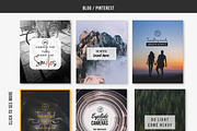 TRAVEL - Social Media Pack, a Social Media Template by Designbase (Thumbnail 3 of 8)