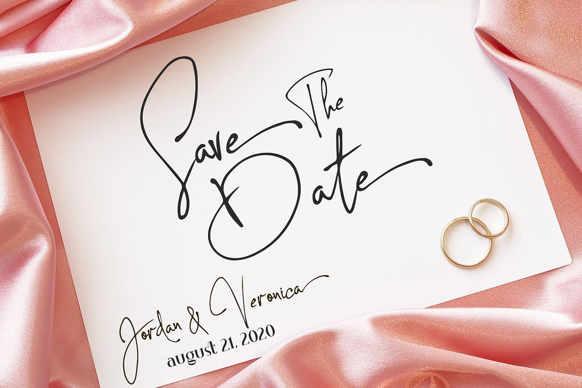 Concetta Kalvani / Signature & Serif, a Script Font by madeDeduk (Photo 10 of 14)