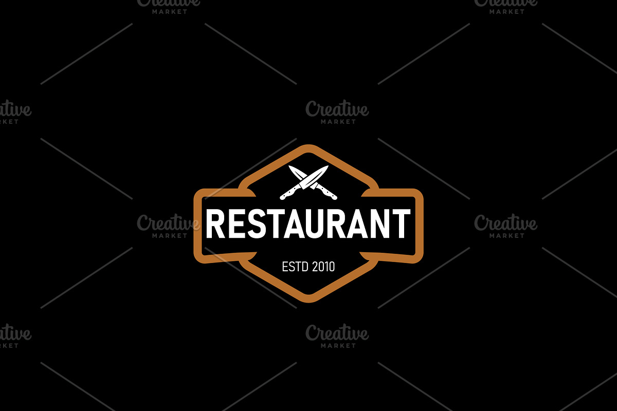 Vintage Restaurant Logo Design, a Branding & Logo Template by AlvinStd