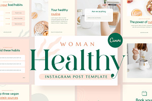 Wellness Instagram Post Template