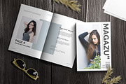 Magazine Book Mockup, a Books & Magazine Mockup by Artlogs x Modaldesain (Thumbnail 1 of 2)