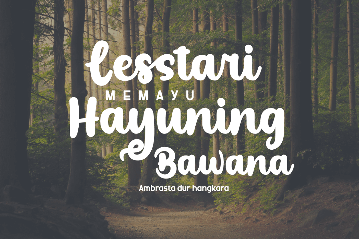 Bosskuy, a Script Font by twinstd (Photo 7 of 11)