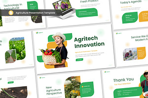 Agriculture Presentation Slides, a Presentation Template by Antstheme