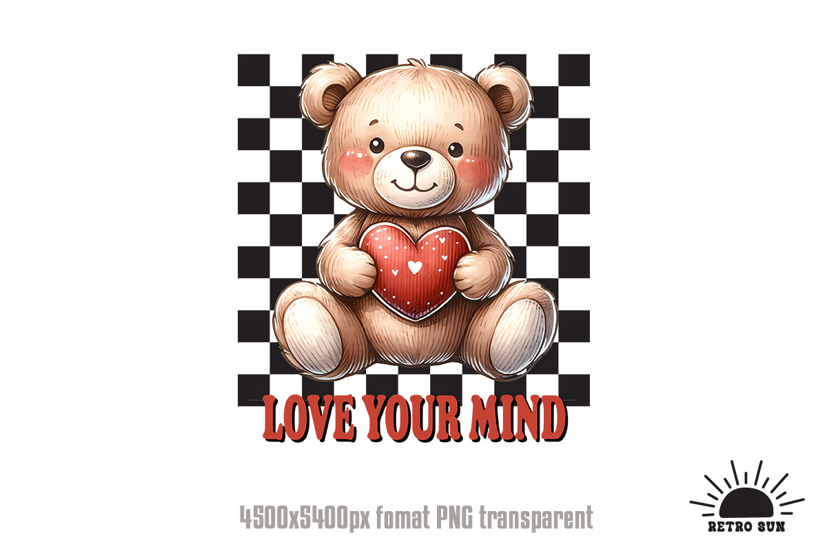 Cute Mental Health Sublimation, an Object Graphic by GlitterCraft (Photo 5 of 21)