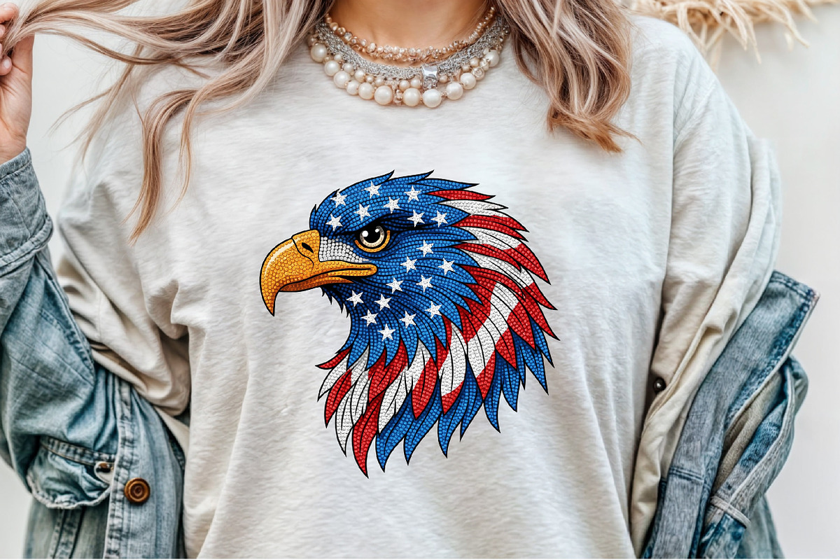 American Patriotic Eagle 4th of July, an Illustration by Sublimation Artist (Photo 8 of 9)