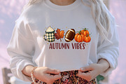 Autumn Vibes Thanksgiving Fall PNG, an Illustration by designcity5 (Thumbnail 5 of 8)