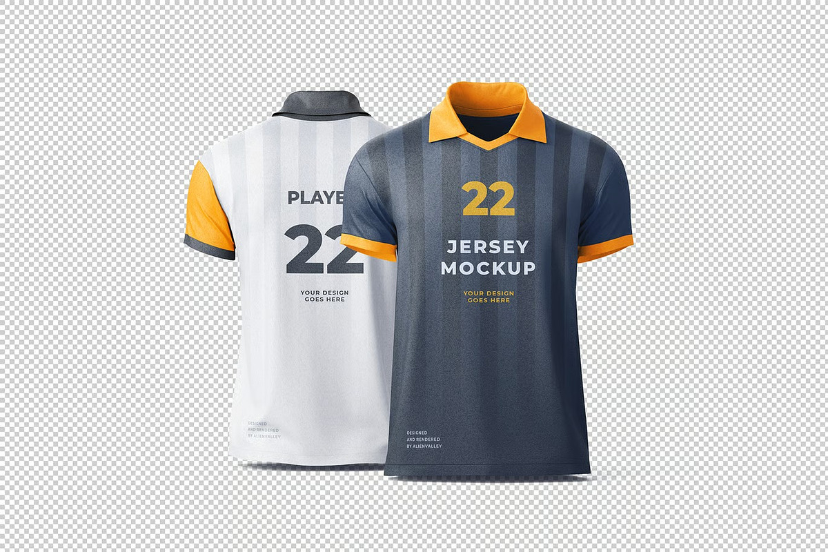 Jersey Mockup, a Shirt Mockup by zpackcreative (Photo 2 of 6)
