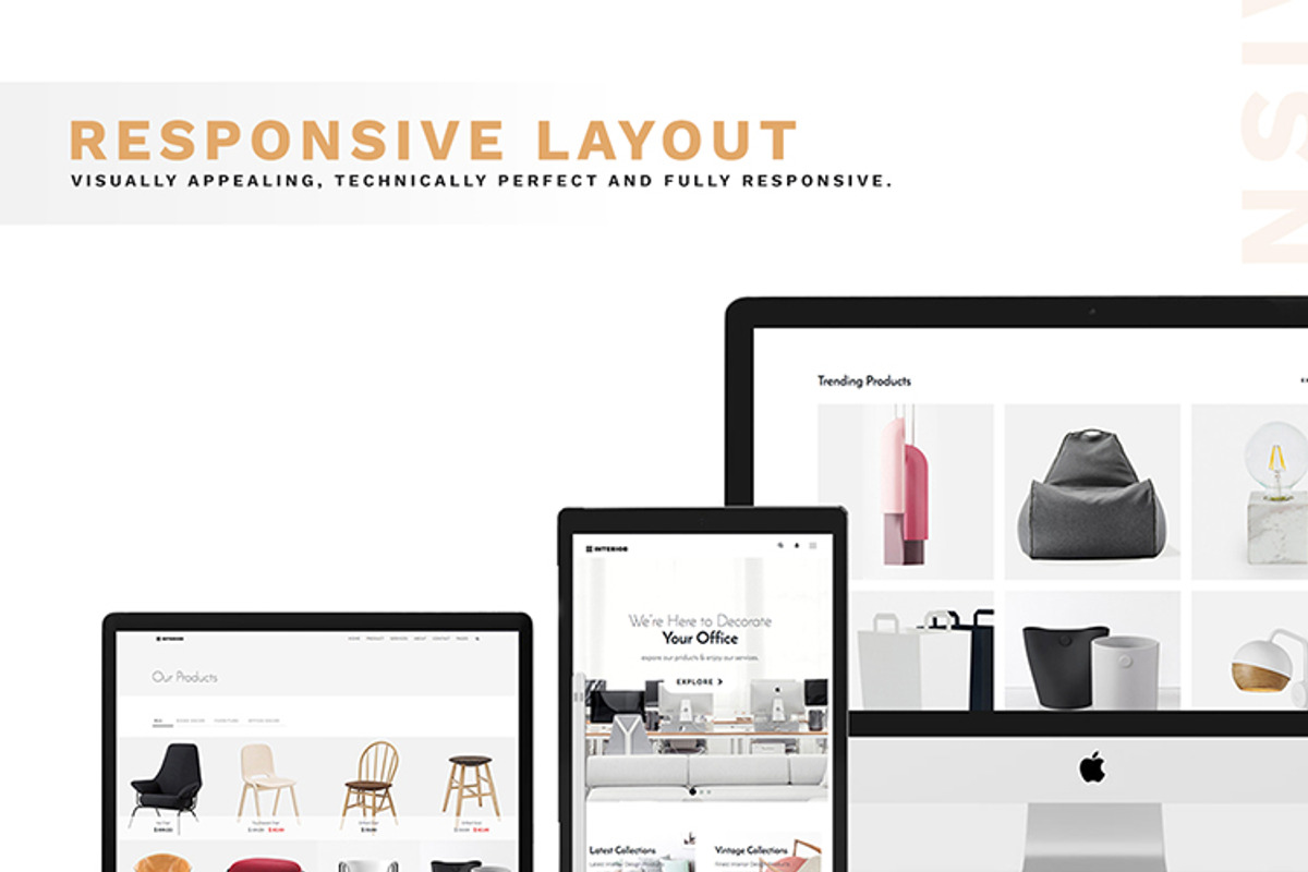 Interior – Multi-purpose HTML Theme, a HTML Template by Geek Shop (Photo 3 of 8)