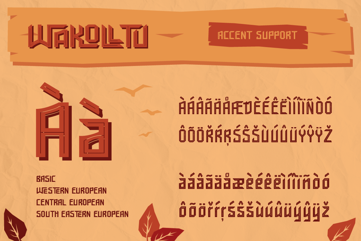 Wakolltu, a Font by kerismaker (Photo 6 of 12)
