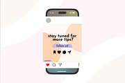 Mental Health Instagram Templates, a Social Media Template by Adored Templates (Thumbnail 3 of 10)