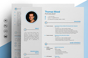 Resume / CV - UPro, a Resume Template by 3Angle (Thumbnail 1 of 5)
