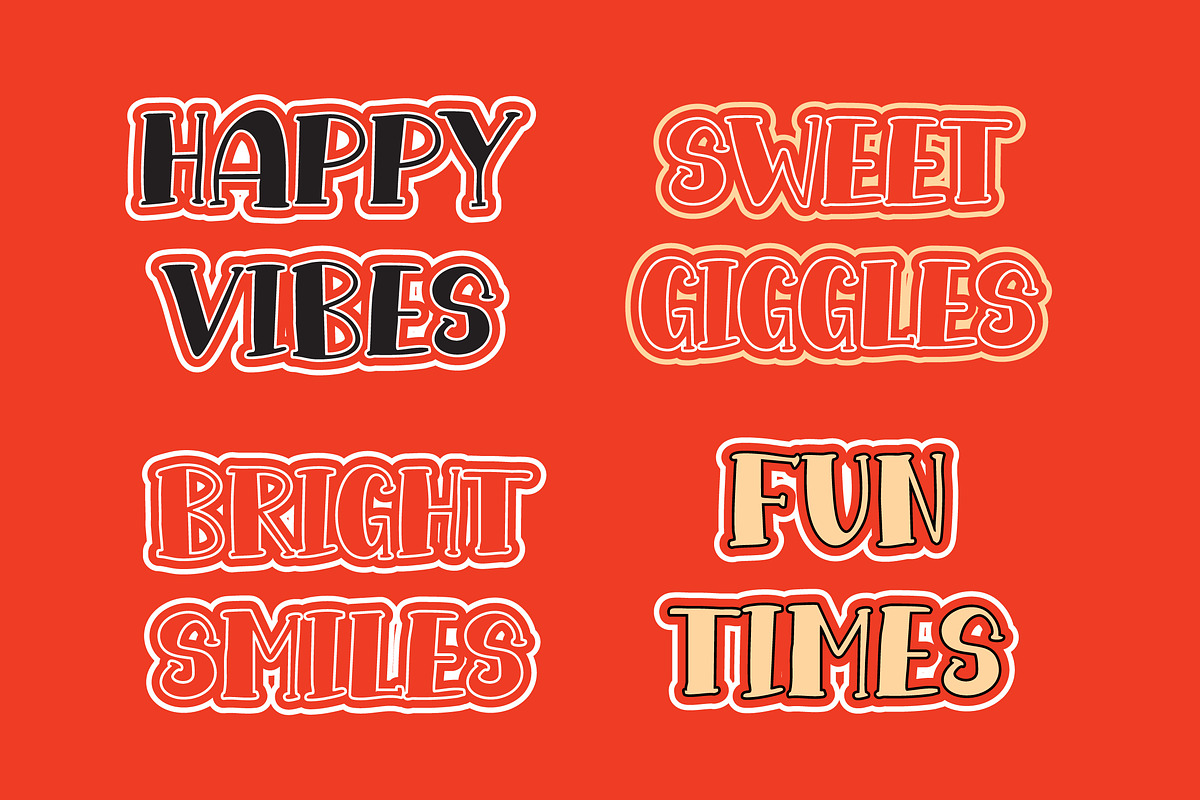 MONTRAVA Playful Display Font, a Handwritten Font by NTC Graphic (Photo 3 of 6)