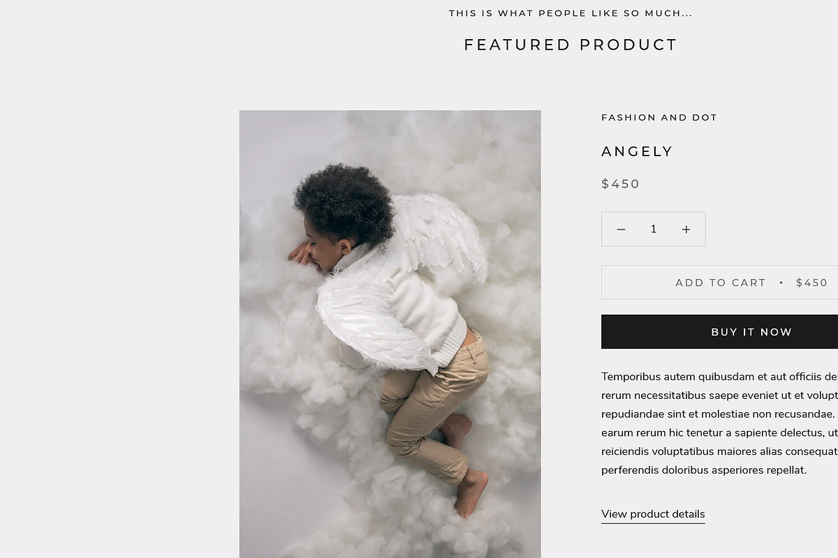 Fashion&Dot - Shopify Theme, a Templates & Theme by inSTUDIO43 (Photo 11 of 12)