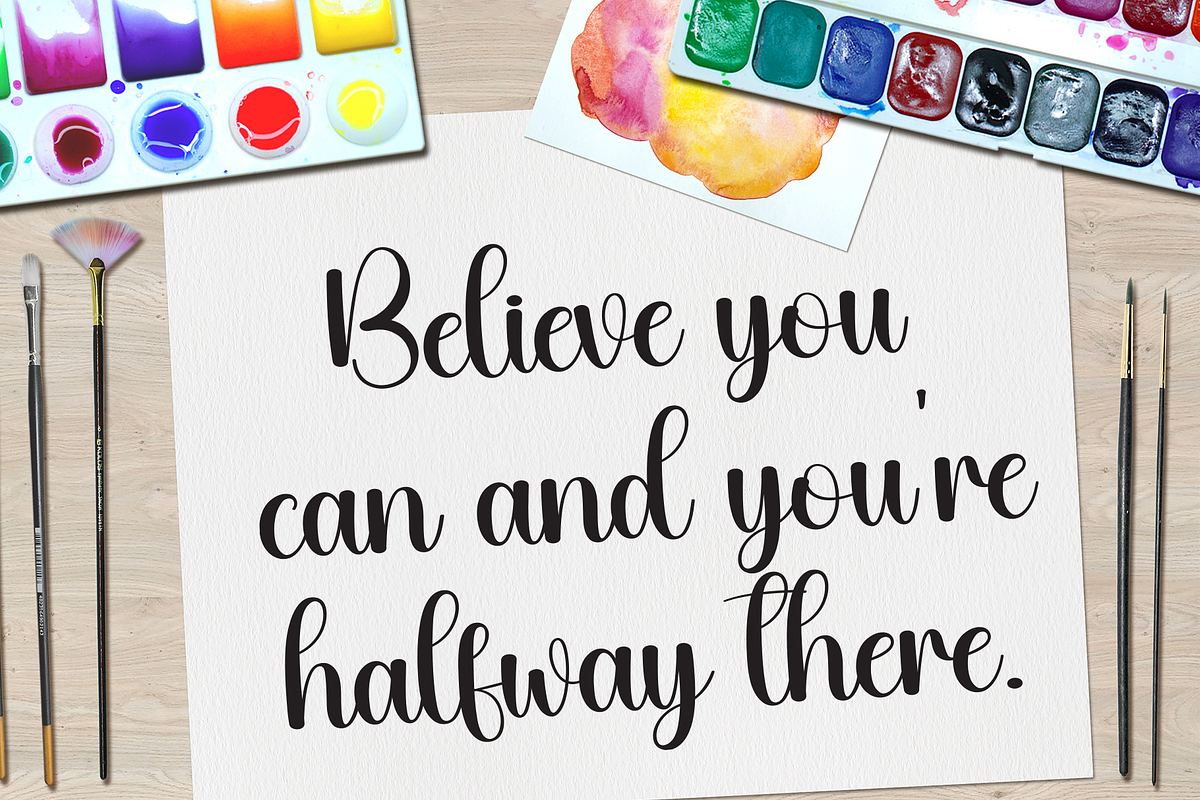 Digital | Script Font, a Handwritten Font by Scratchones (Photo 3 of 8)