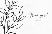 MINIMALIST FLORAL LINE ART SET, an Object Illustration by CaraulanStore (Thumbnail 3 of 4)