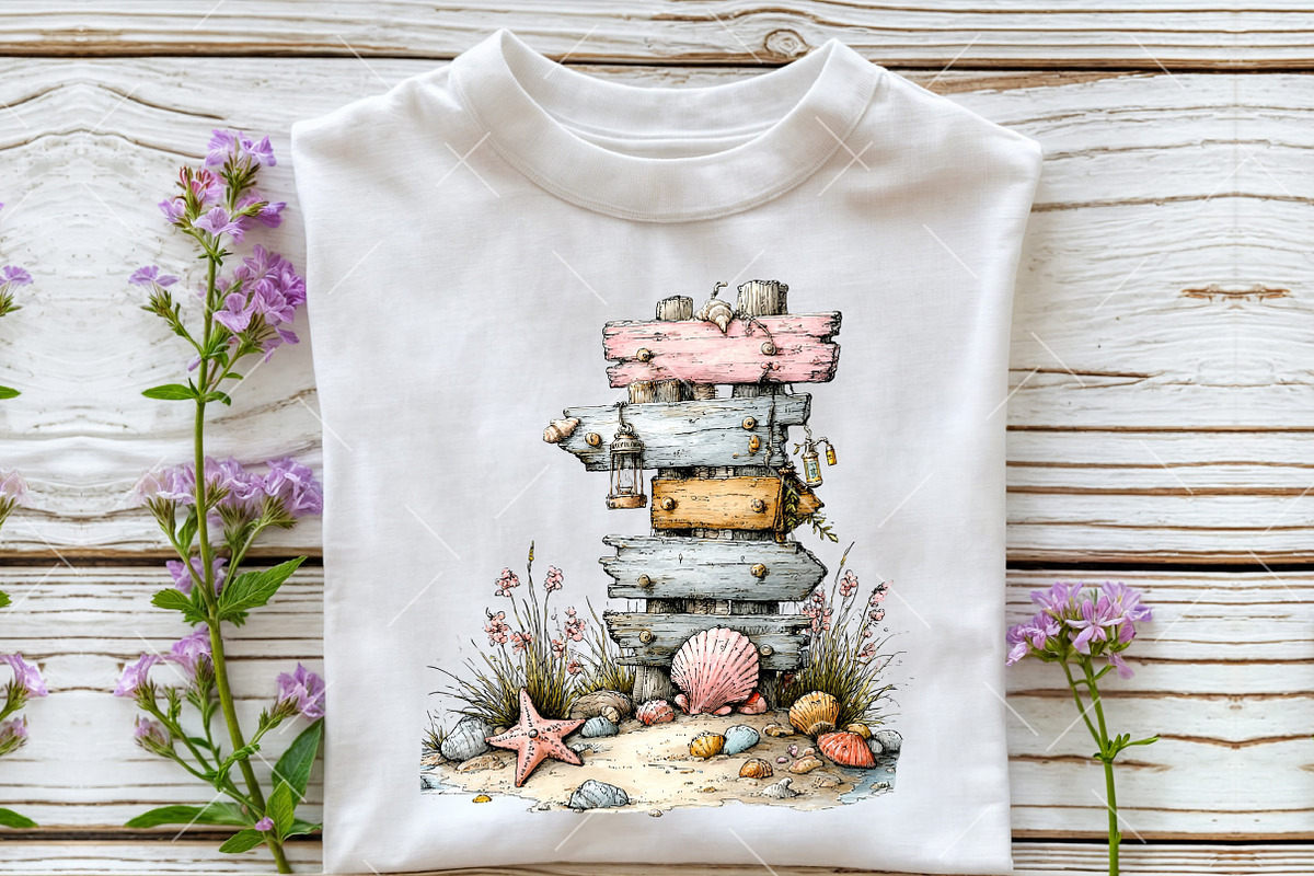 Whimsical Summer Clipart, an Illustration by OK Design (Photo 4 of 6)