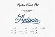 Felician Monoline Script, a Script Font by Weape Studio (Thumbnail 8 of 9)