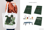 Sports in Park, People Illustration, a Sport Illustration by LyubovZaytseva (Thumbnail 7 of 20)