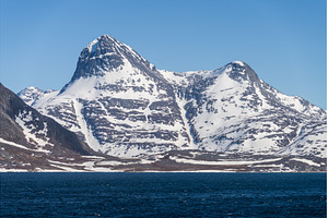 Ukkusissat mountain is a dominant, a Nature Photo by Backyard Stock